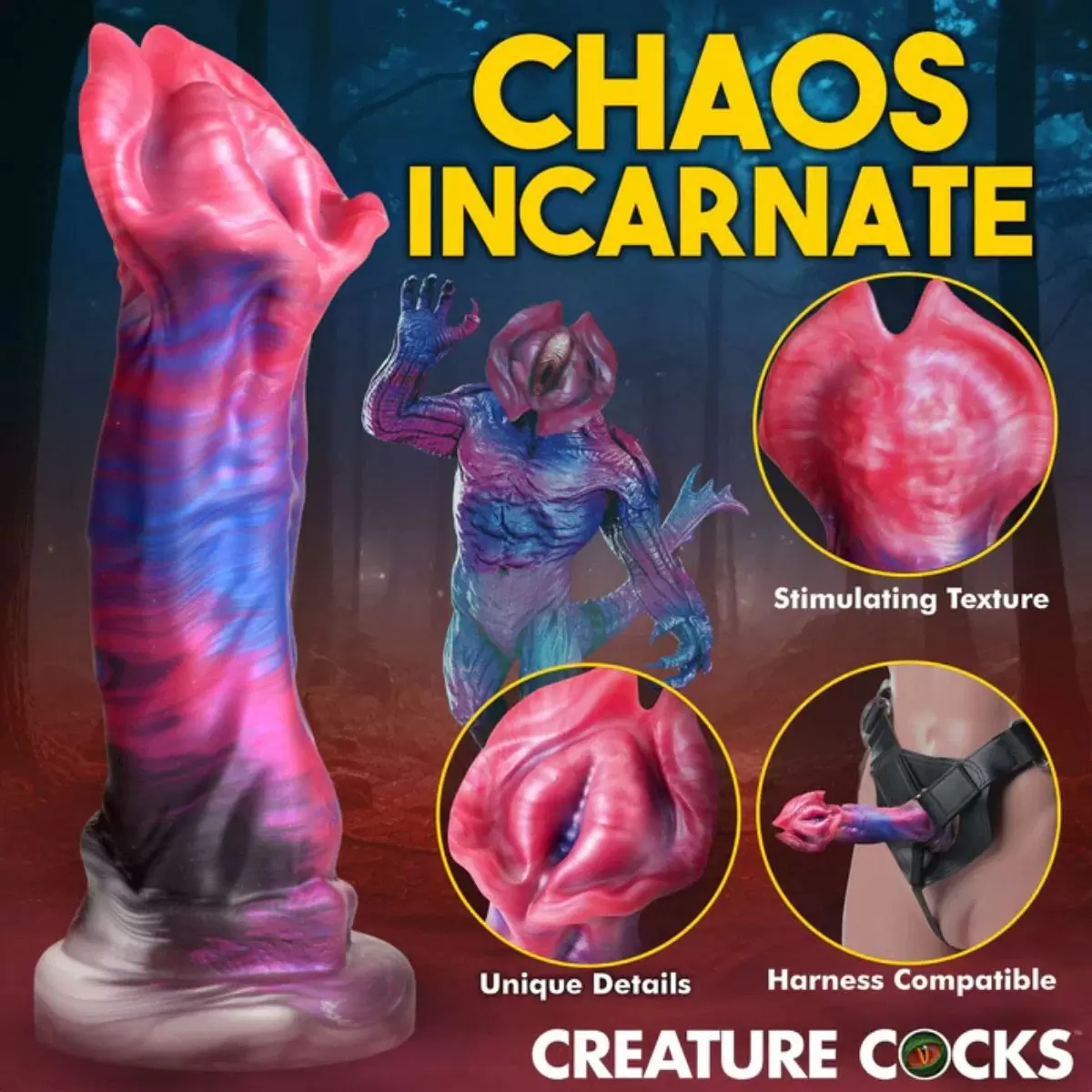 Demogorgon Silicone Dildo Demogorgon Silicone Dildo