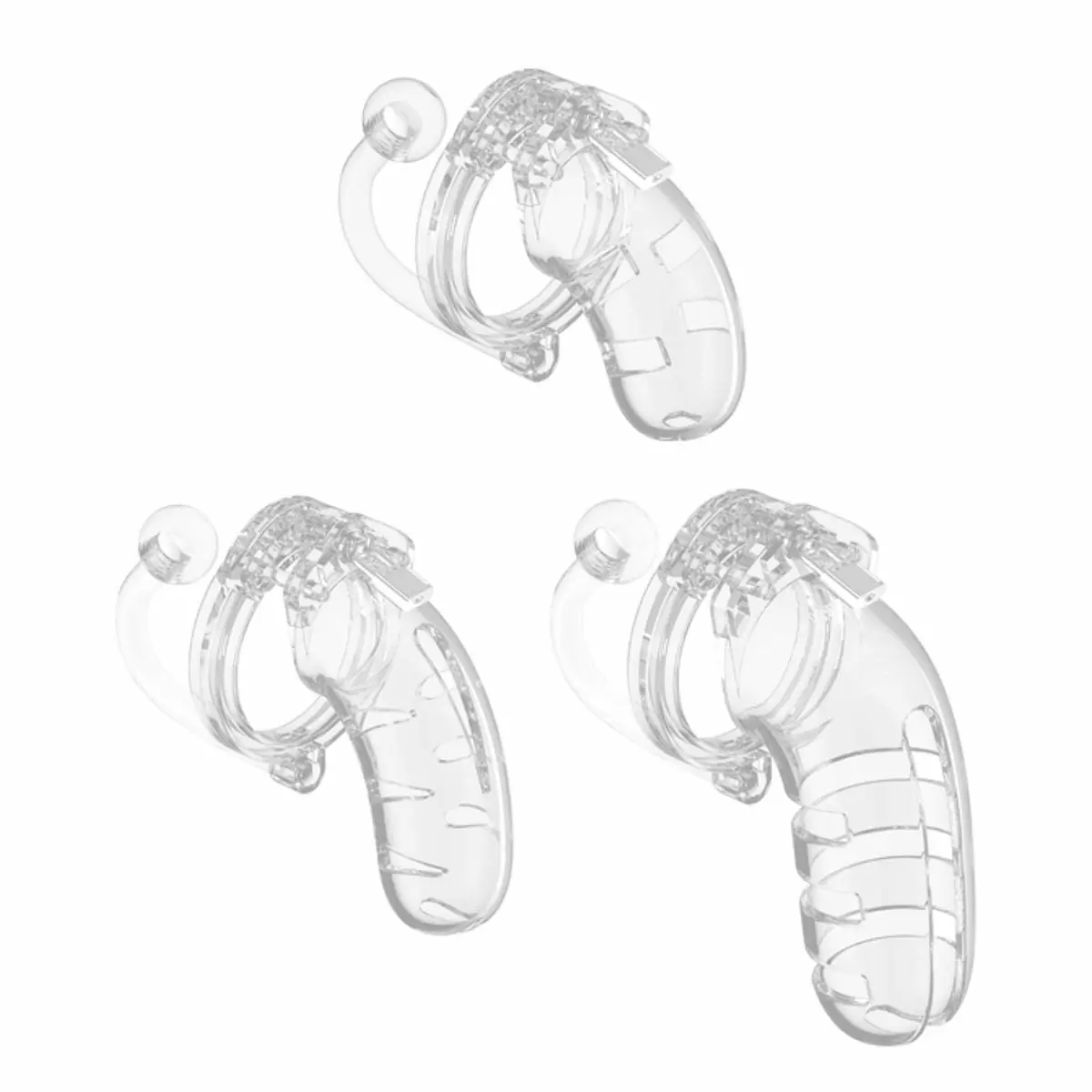 Model 10 11 12 Chastity Cock Cage with Plug Model 10 11 12 Chastity Cock Cage with Plug