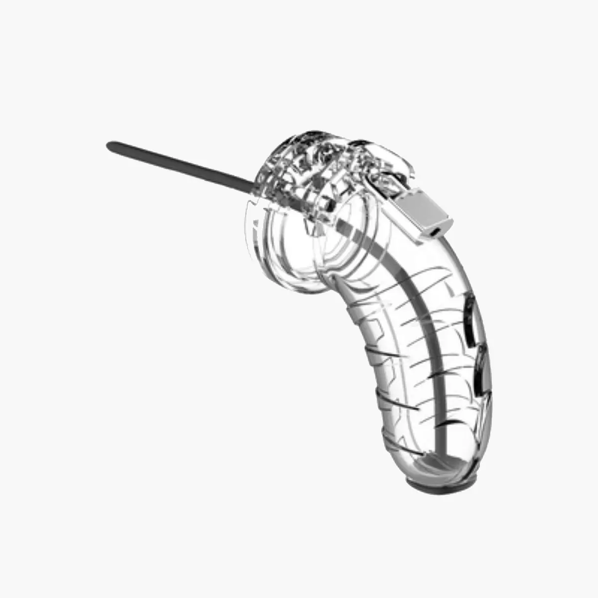 Model 15 16 17 Chastity Cock Cage with Urethral Sounding
