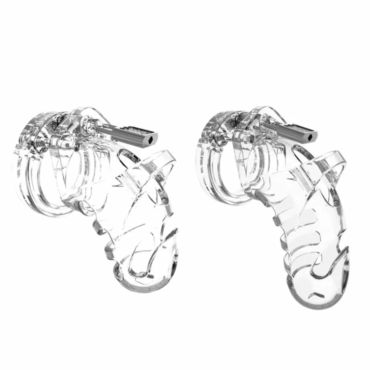 Model 25 26 Chastity Cage Transparent Model 25 26 Chastity Cage Transparent