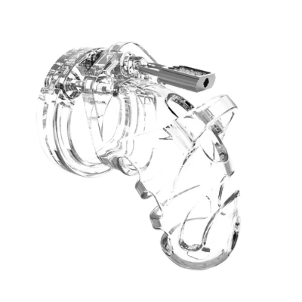 Model 25 26 Chastity Cage Transparent