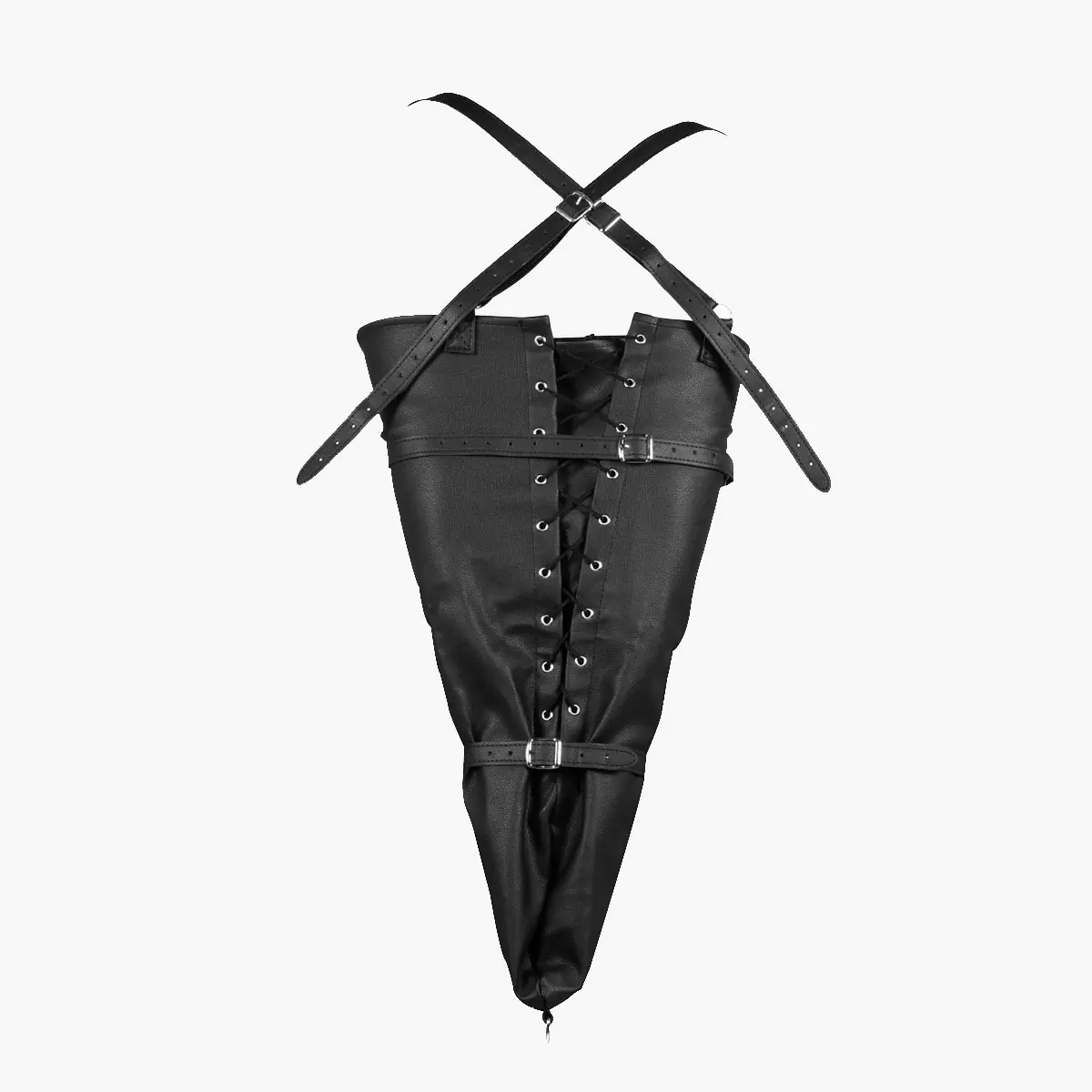 Laceup Full Sleeve Arm Restraint Black