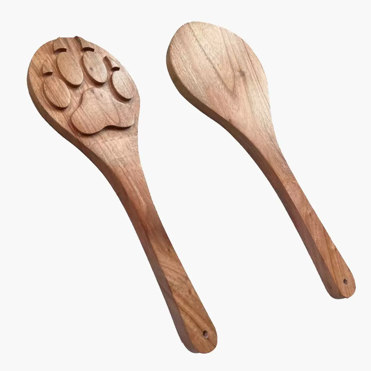 Wooden Wolf Paw Paddle Wooden Wolf Paw Paddle