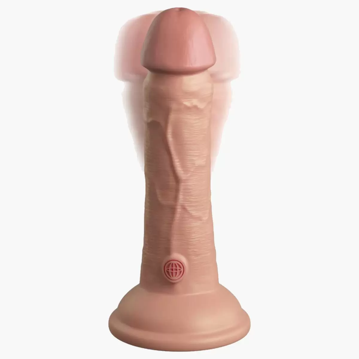 Elite Vibrating Silicone Dual Density Cock