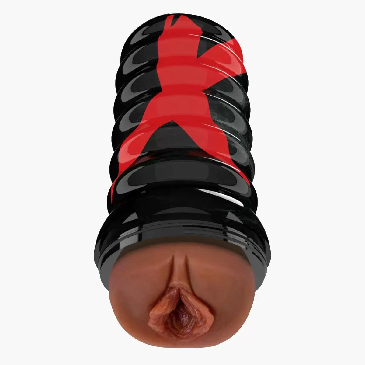 Elite Air Tight Pussy Stroker – Brown/Black