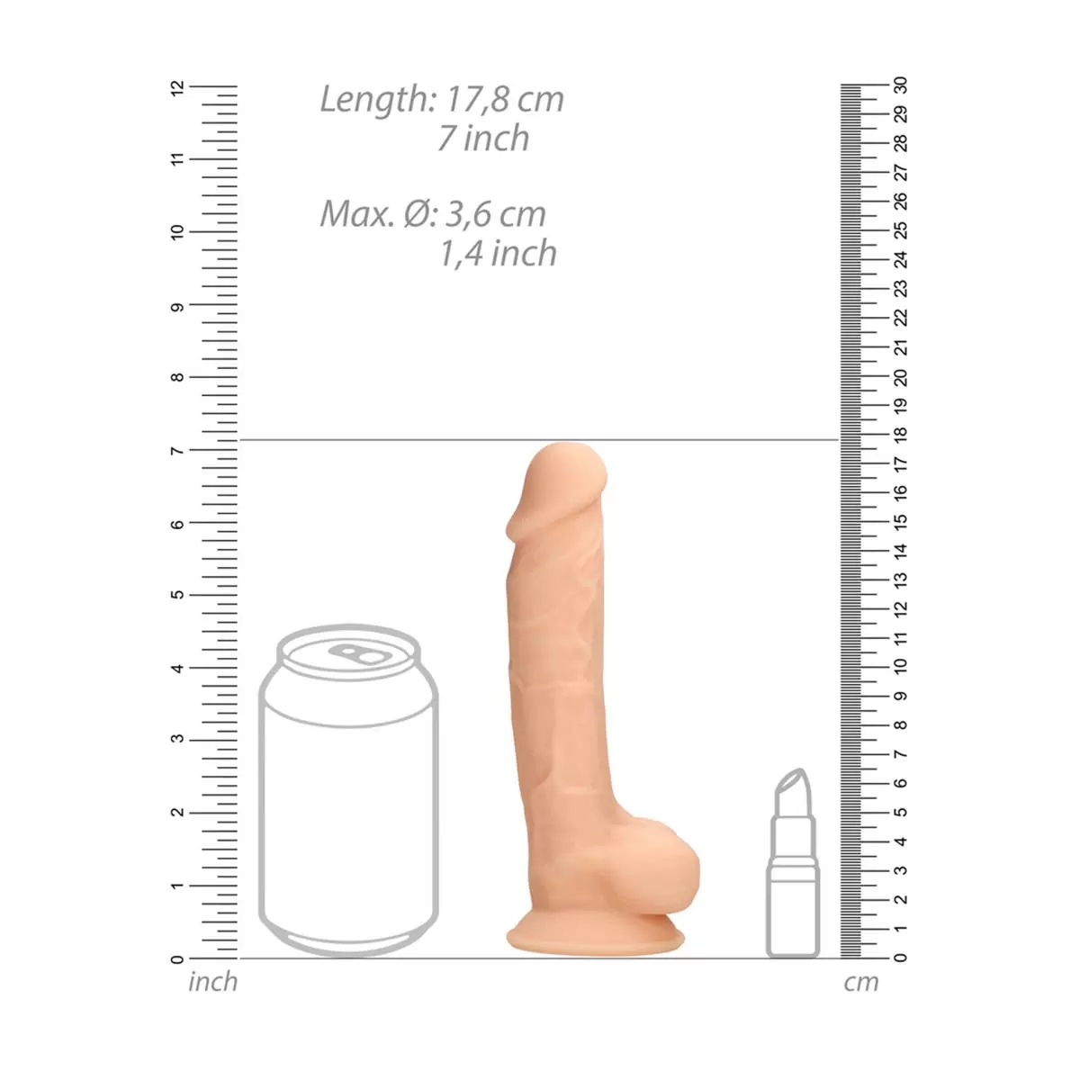 Silicone Dildo with Balls Silicone Dildo with Balls