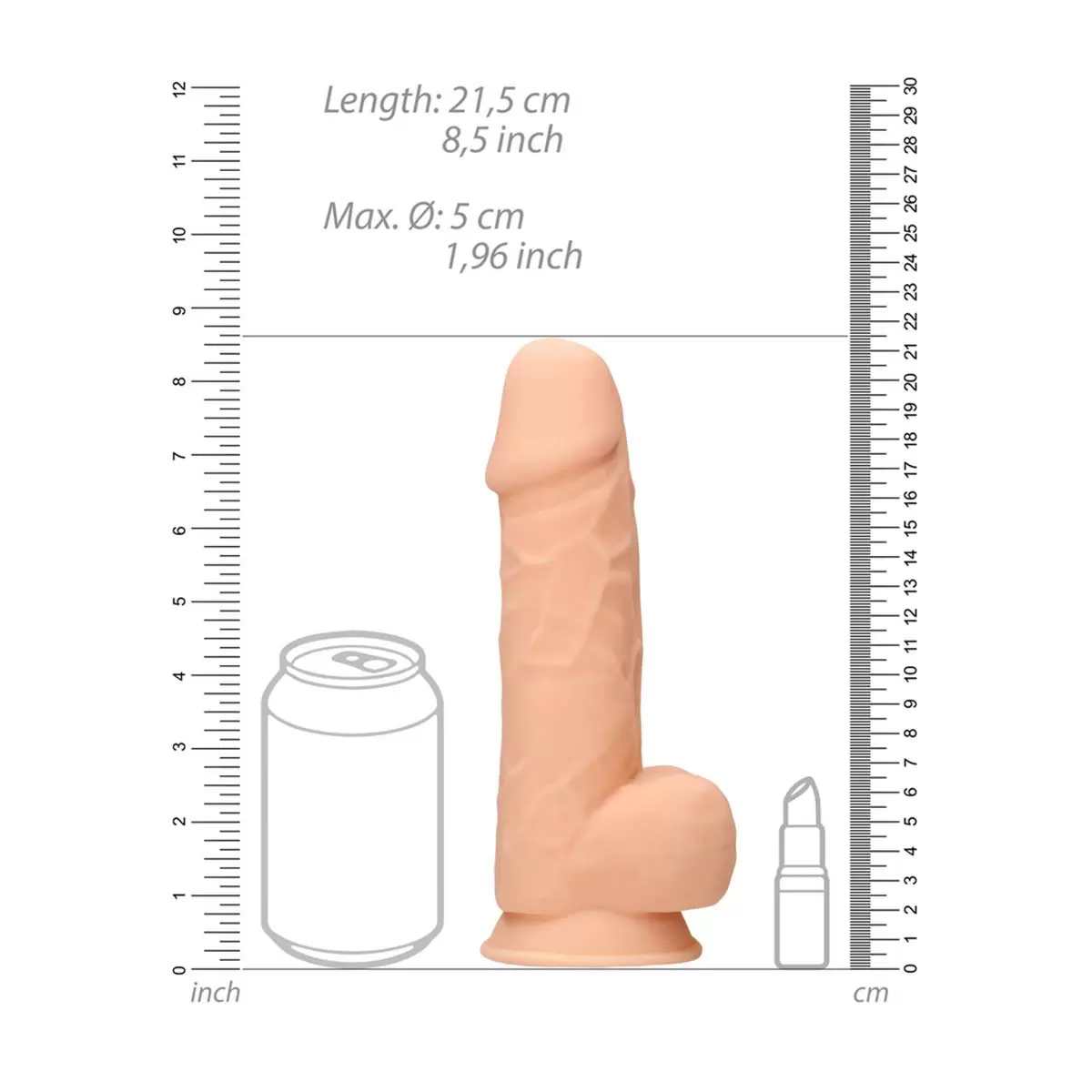 Silicone Dildo with Balls Silicone Dildo with Balls
