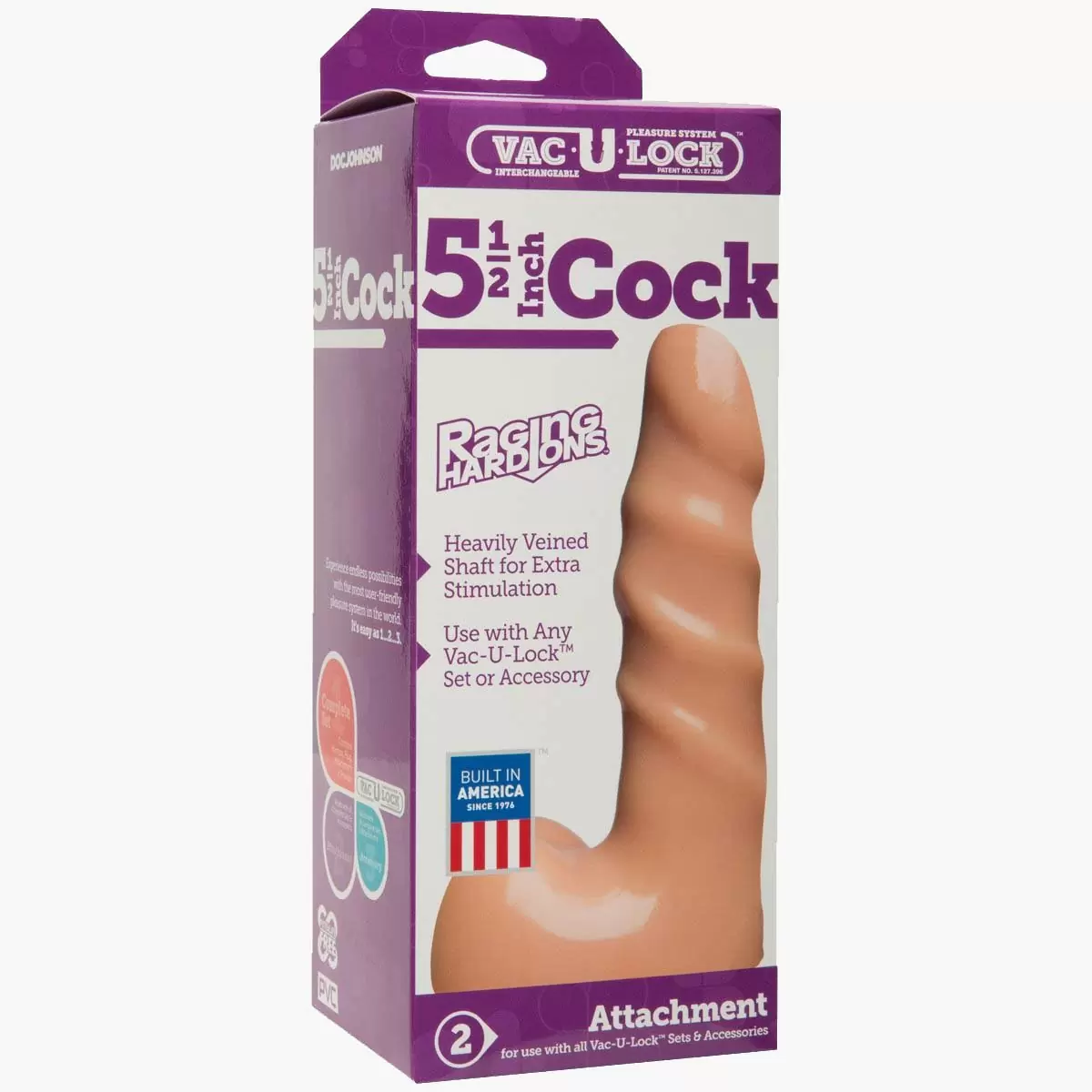 Cock Raging Hard Ons Vac U Lock 5.5in