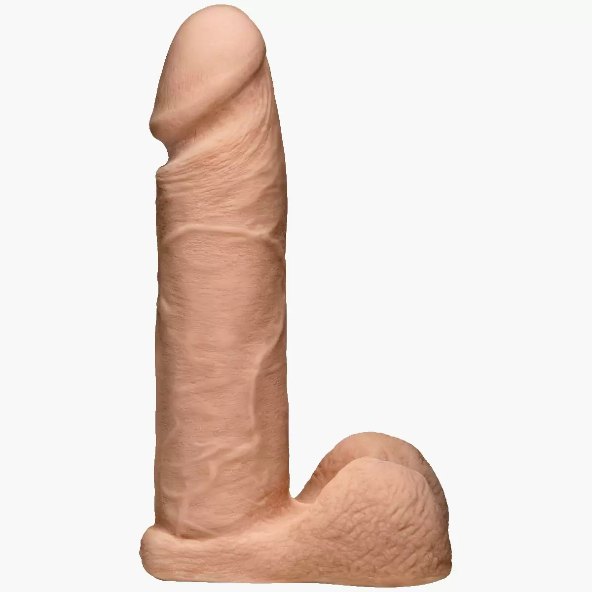 Cock Vac U Lock White 8in Cock Vac U Lock White 8in