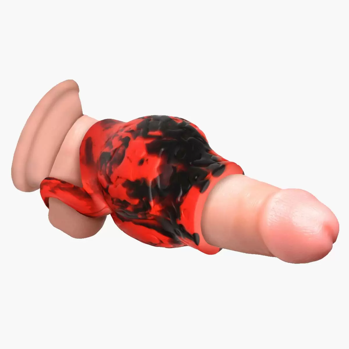 Hell Hound Silicone Girth Enhancer With Ball Strap