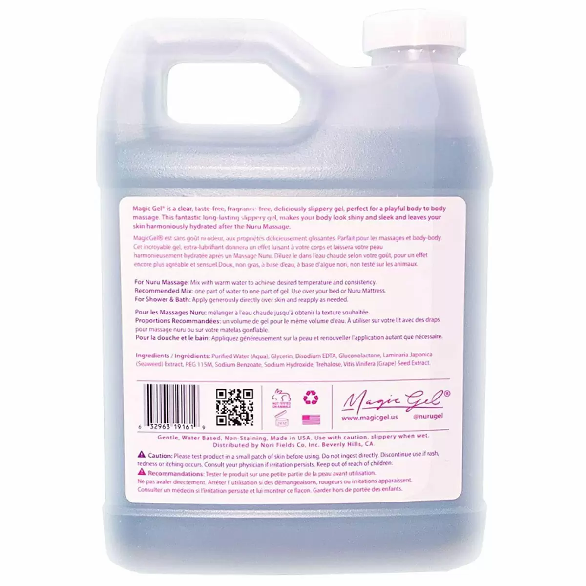 Authentic Nuru Massage Gel-33oz