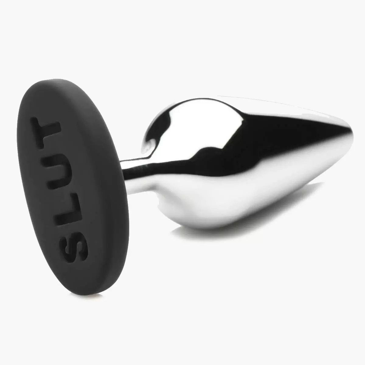 Butt Slut Metal & Silicone Butt Plug