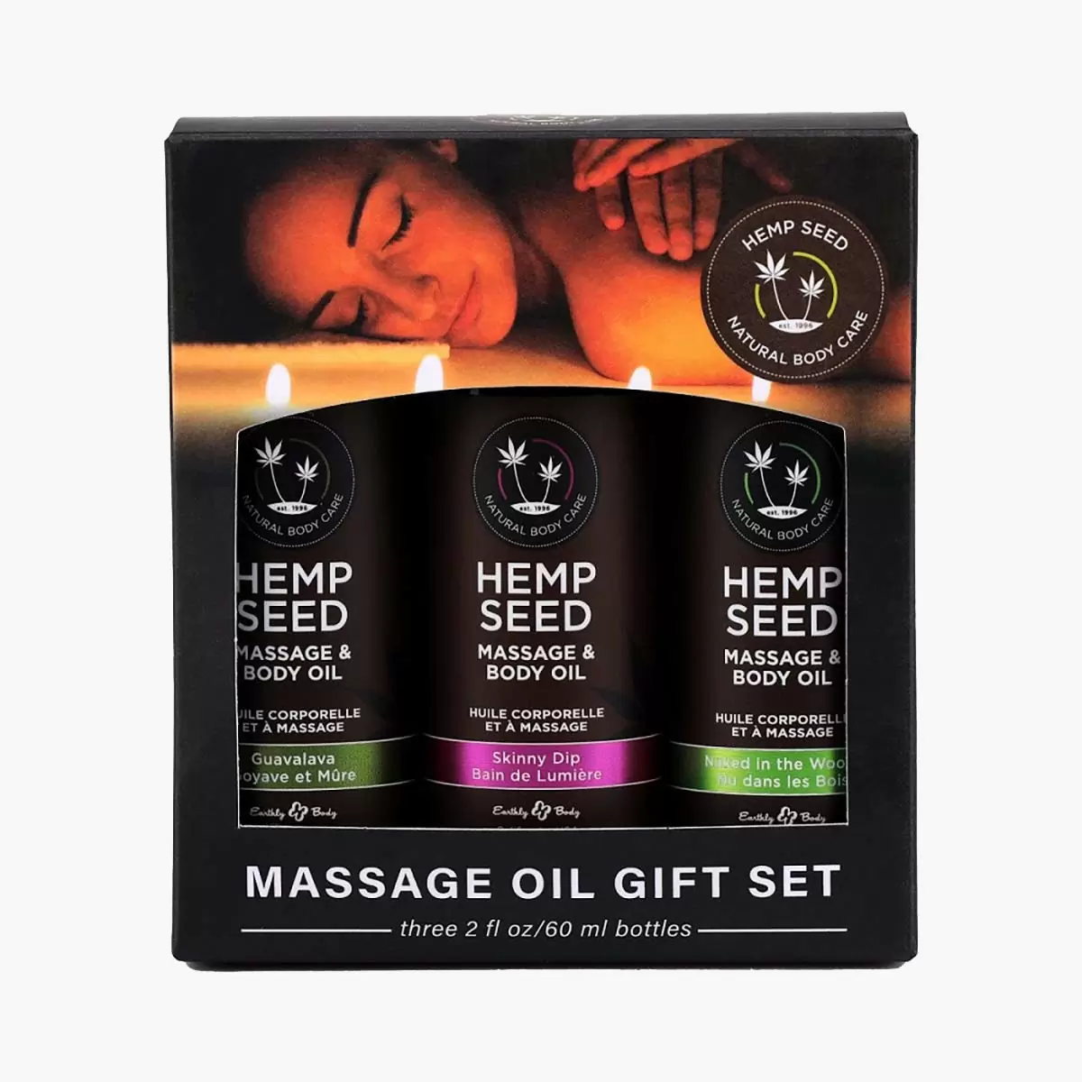 Massage Oil Gift Set Box