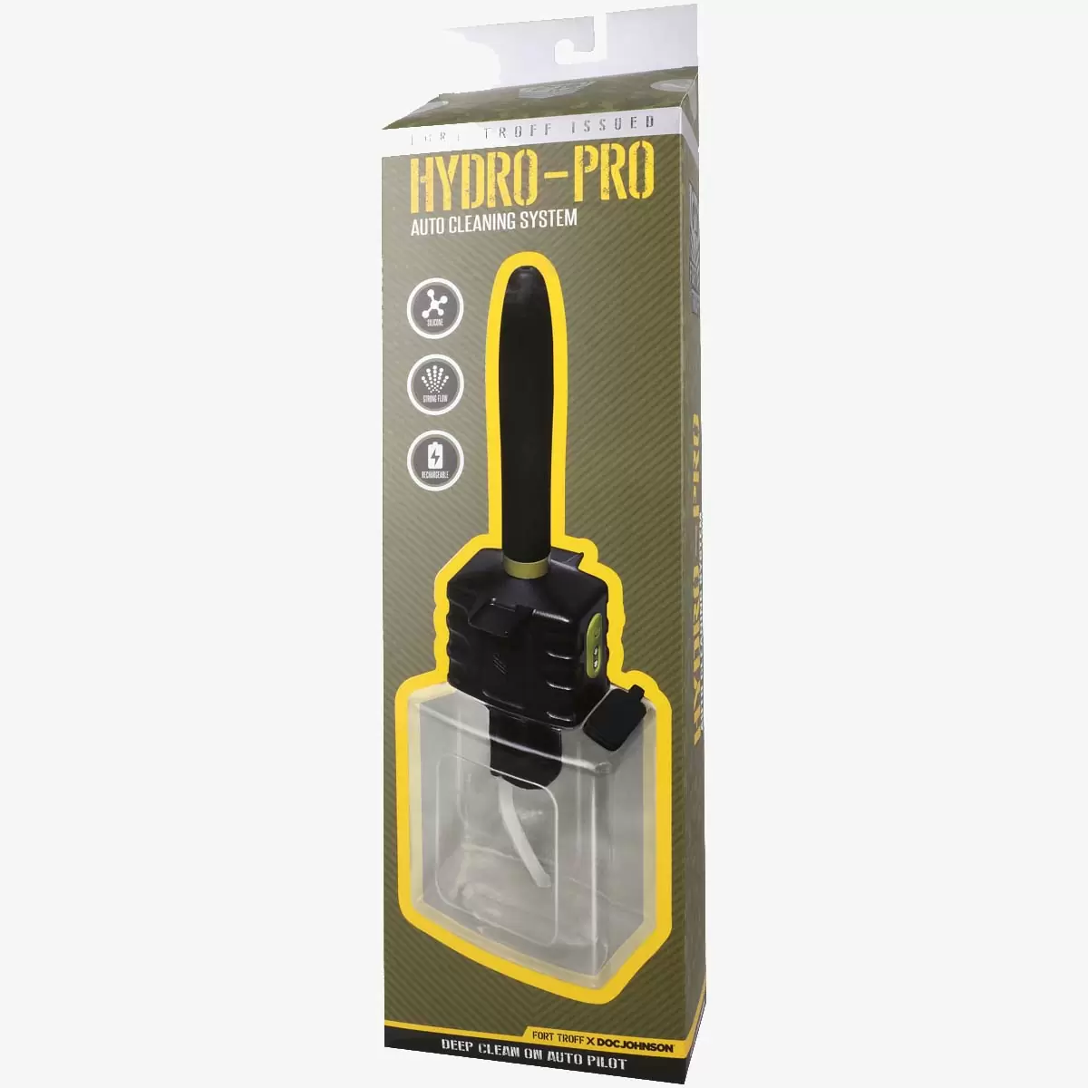 Fort Troff Hydro Pro Douche Cleaning System Black Clear Fort Troff Hydro Pro Douche Cleaning System Black Clear