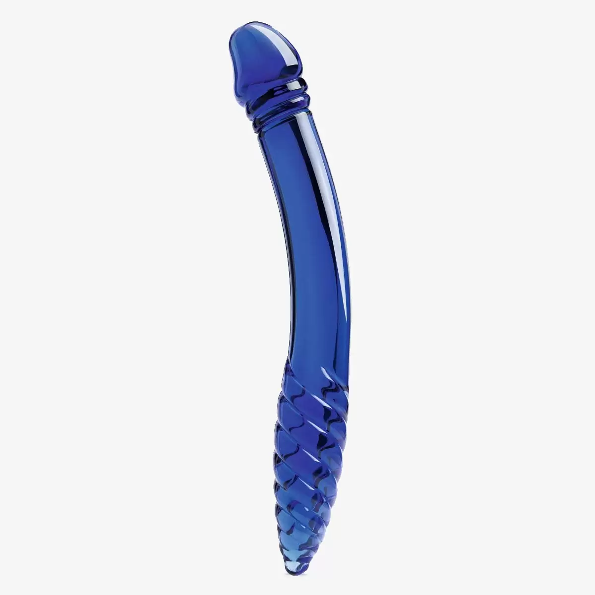 11inch Double Sided Glass Dildo For G & P Spot Stimulation 11inch Double Sided Glass Dildo For G & P Spot Stimulation