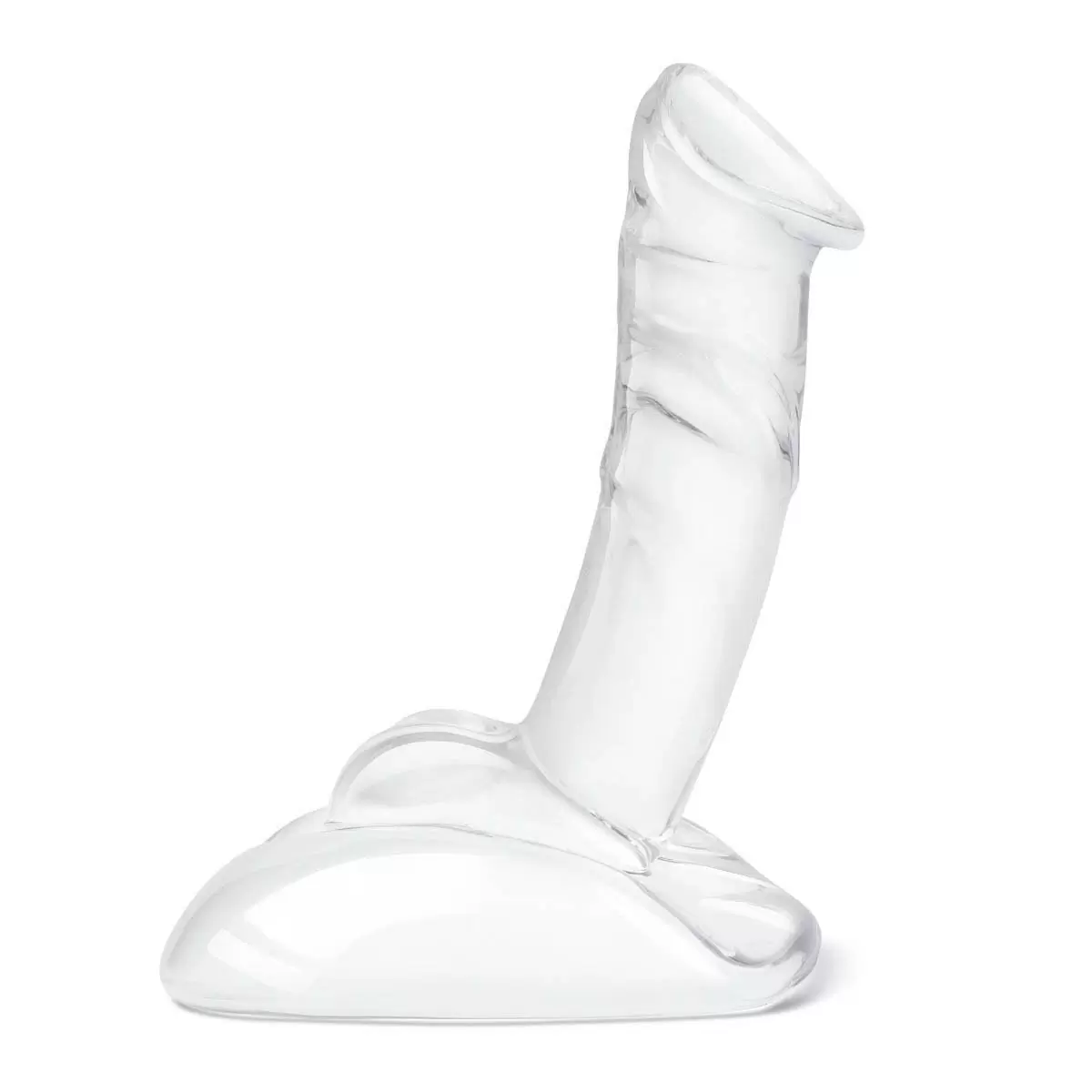 7.5inch Rideable Standing Glass Cock With Stability Base 7.5inch Rideable Standing Glass Cock With Stability Base