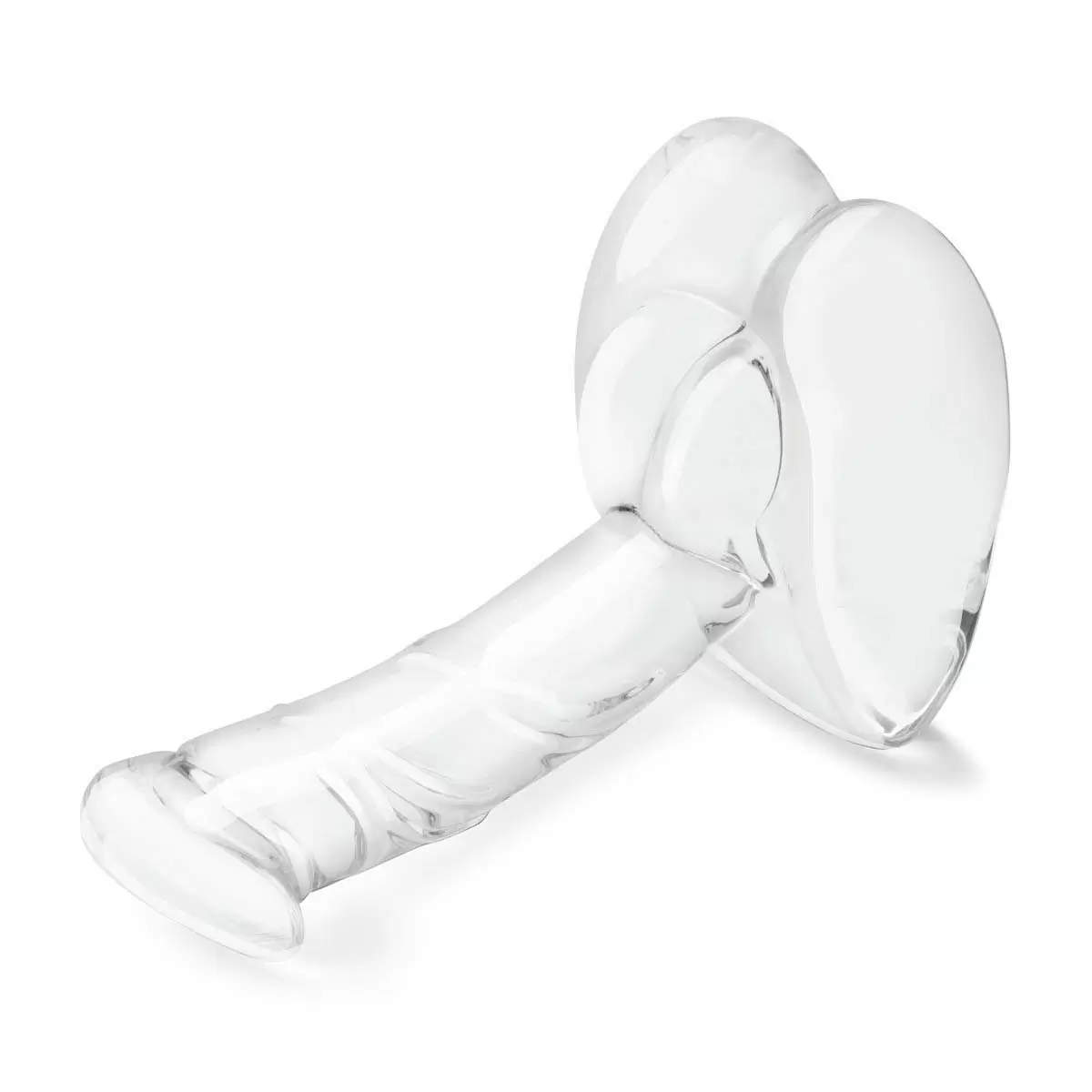 7.5inch Rideable Standing Glass Cock With Stability Base 7.5inch Rideable Standing Glass Cock With Stability Base