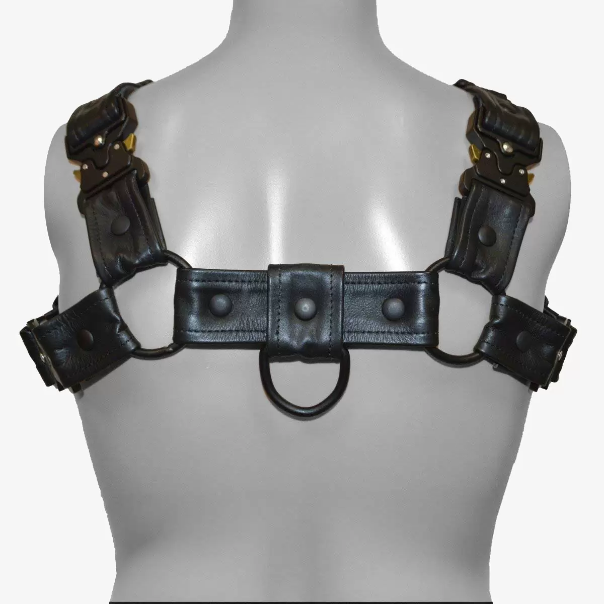 Bull Harness Black with Metal Fittings Bull Harness Black with Metal Fittings