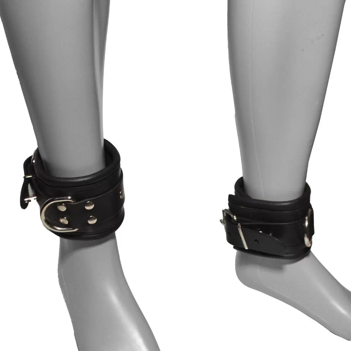 Leather Lockable Ankle Restraints Leather Lockable Ankle Restraints