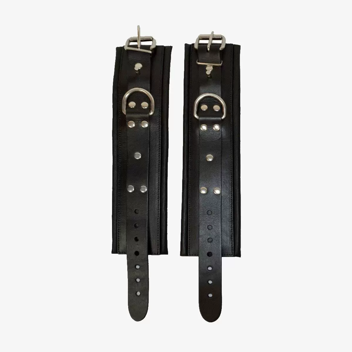 Leather Lockable Ankle Restraints Leather Lockable Ankle Restraints