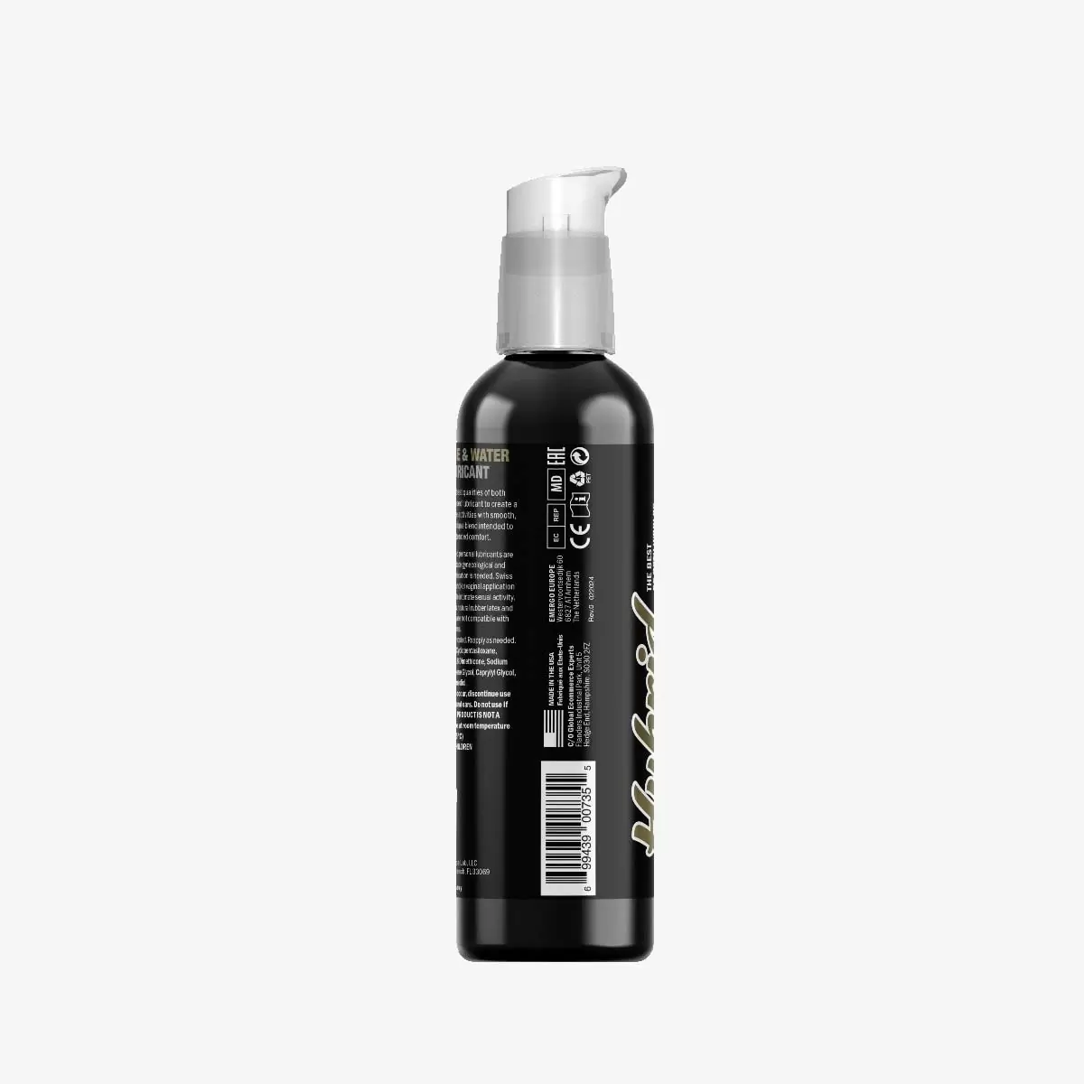 Hybrid Premium Silicone and Water Based Lubricant Hybrid Premium Silicone and Water Based Lubricant