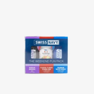 The Weekend Fun Pack Flavoured Lube 3 Pack 1oz