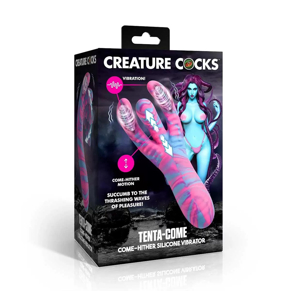 Tenta Come Hither Silicone Vibrator Tenta Come Hither Silicone Vibrator