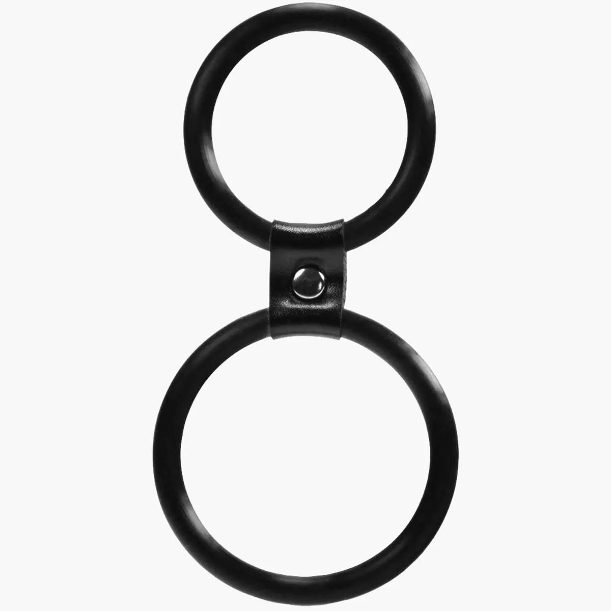Dual Ring Cock Ring Black Dual Ring Cock Ring Black