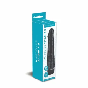 Titan Realistic Vibrator Black