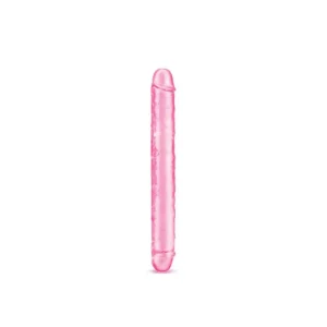 Ultra Cock Jelly Double Ended Dildo 12 Inch Pink Ultra Cock Jelly Double Ended Dildo 12 Inch Pink