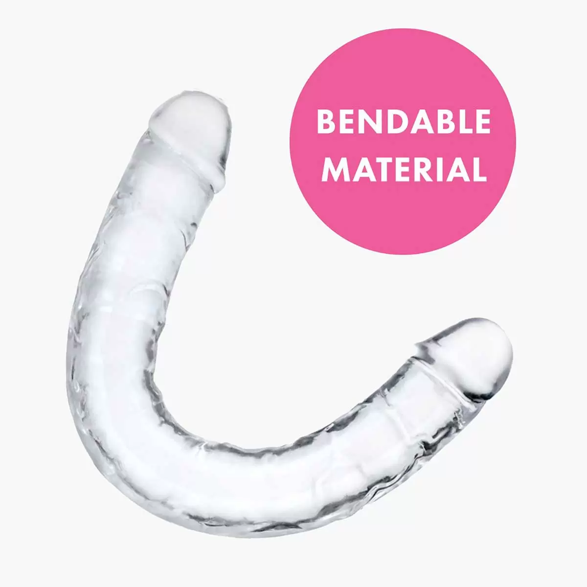 Ultra Cock Jelly Double Ended Dildo 15 Inch Clear Ultra Cock Jelly Double Ended Dildo 15 Inch Clear