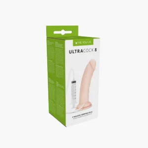 Ultracock Realistic Squirting Dildo 8in