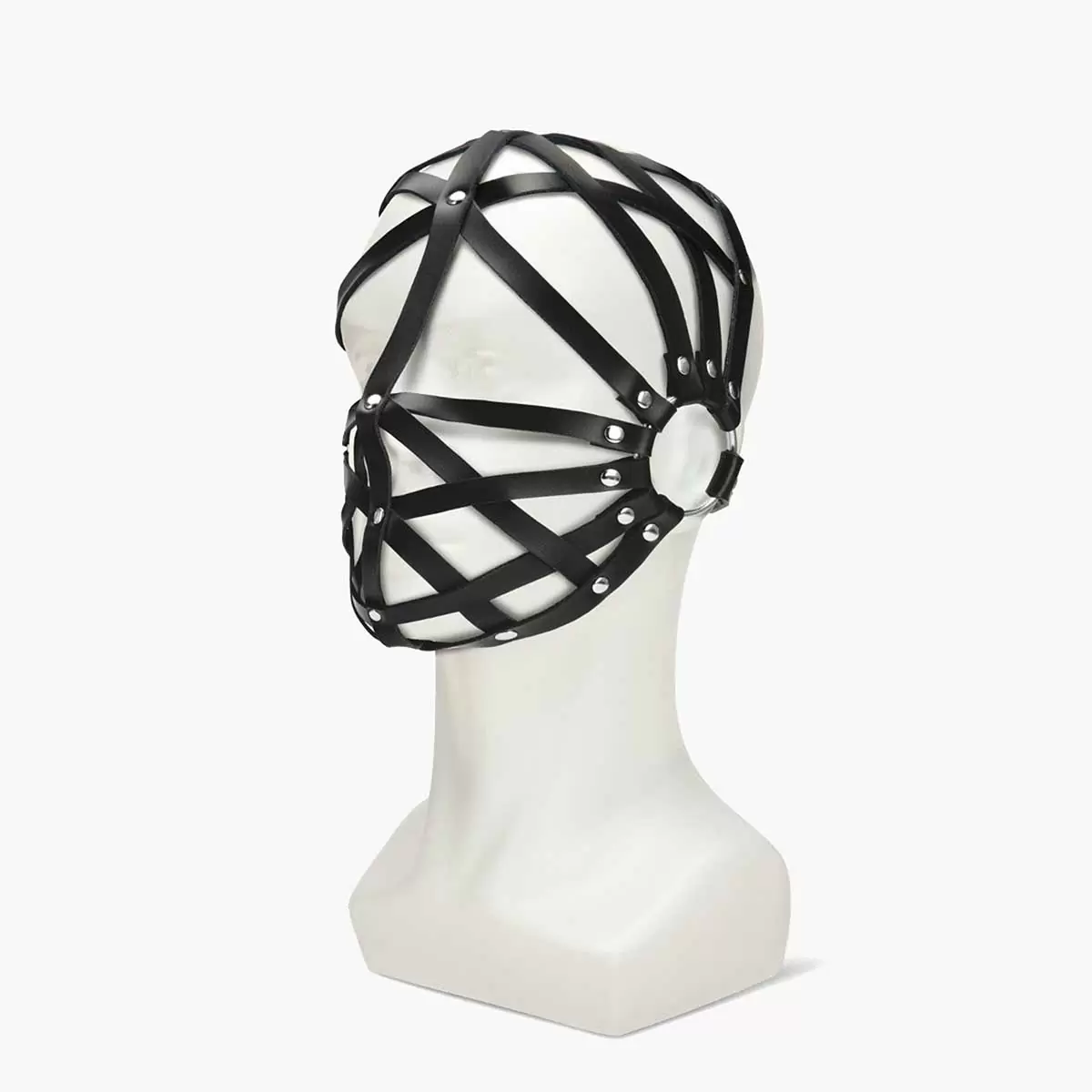 Black Web Hood Mask Black Web Hood Mask
