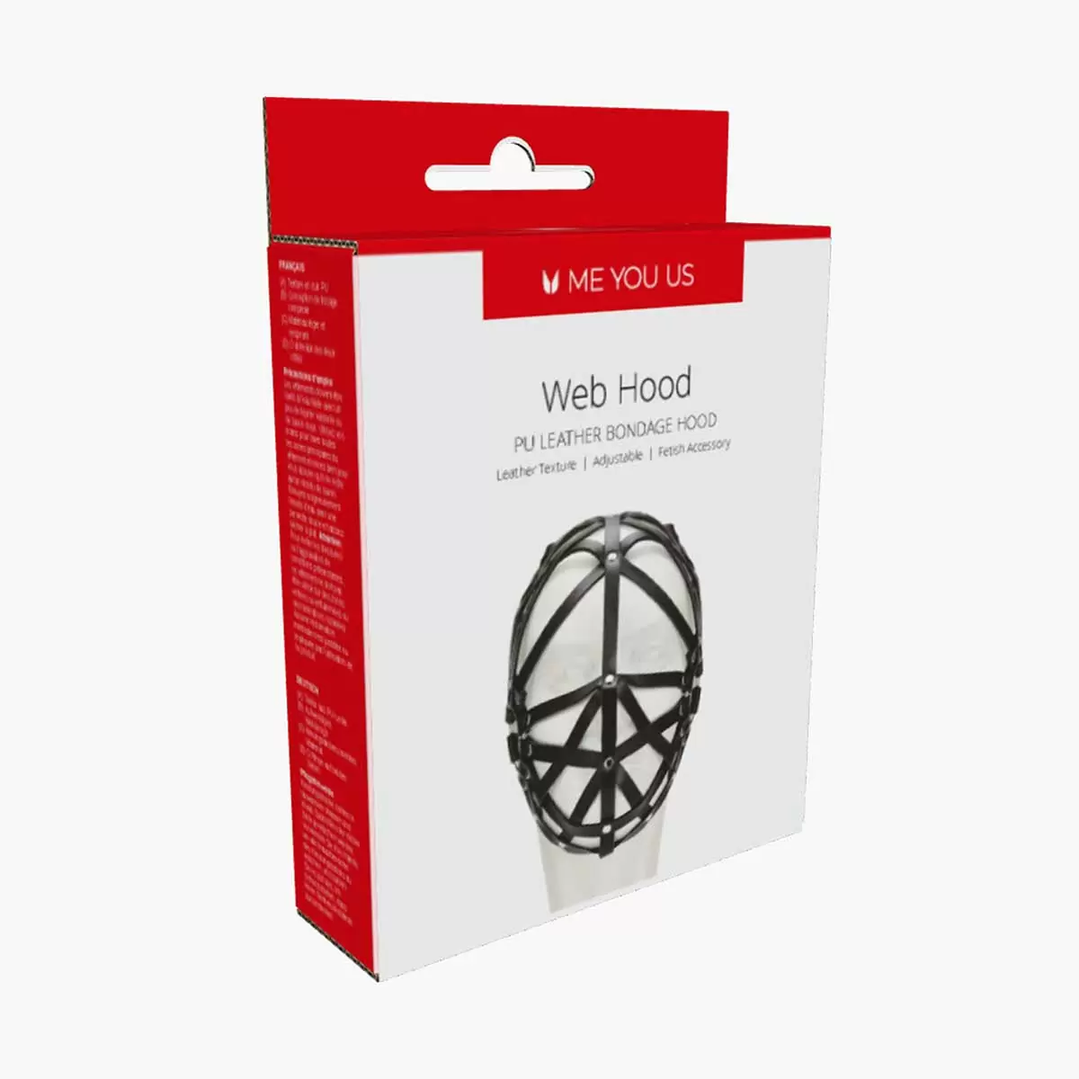 Black Web Hood Mask Black Web Hood Mask
