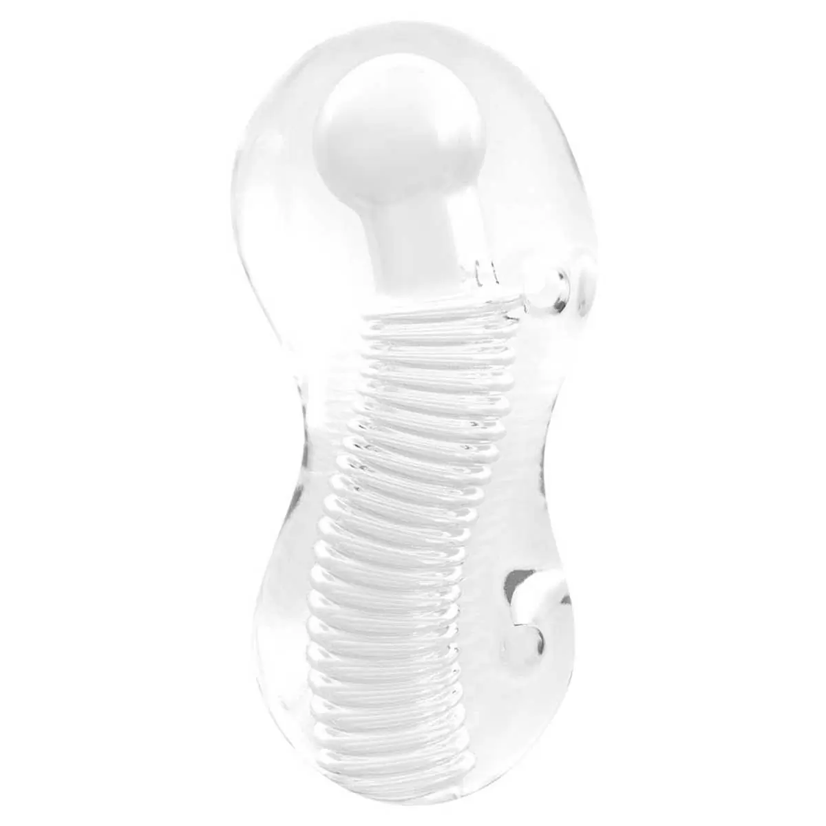 Wave Sucker Stroker Male Masturbator Transparent Wave Sucker Stroker Male Masturbator Transparent