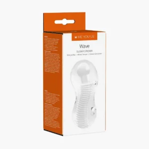 Wave Sucker Stroker Male Masturbator Transparent Wave Sucker Stroker Male Masturbator Transparent