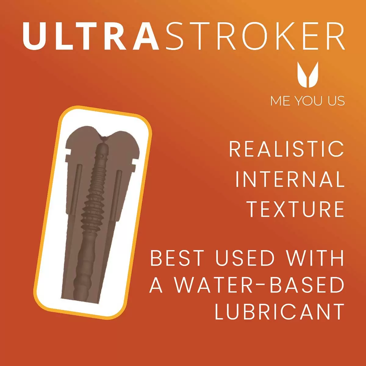 Anal Stroker 1 Vanilla Caramel Anal Stroker 1 Vanilla Caramel