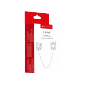 Flower Design Nipple Clamps Chain