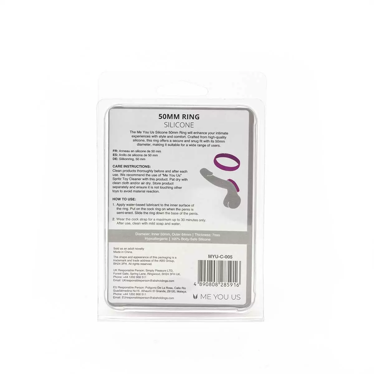 Silicone 50mm Ring Silicone 50mm Ring