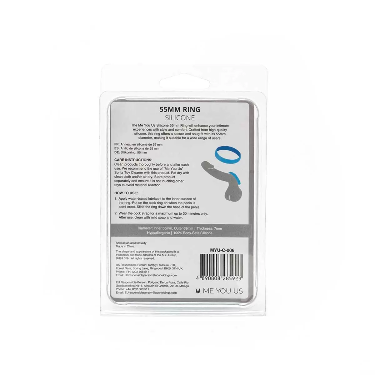 Silicone 55mm Ring Silicone 55mm Ring