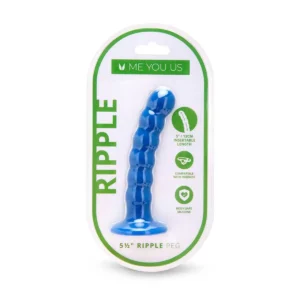 5.5in Ripple G-spot Peg
