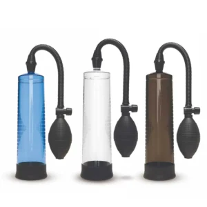 Pumped Up Suction Penis Pump Clear Black Blue Pumped Up Suction Penis Pump Clear Black Blue