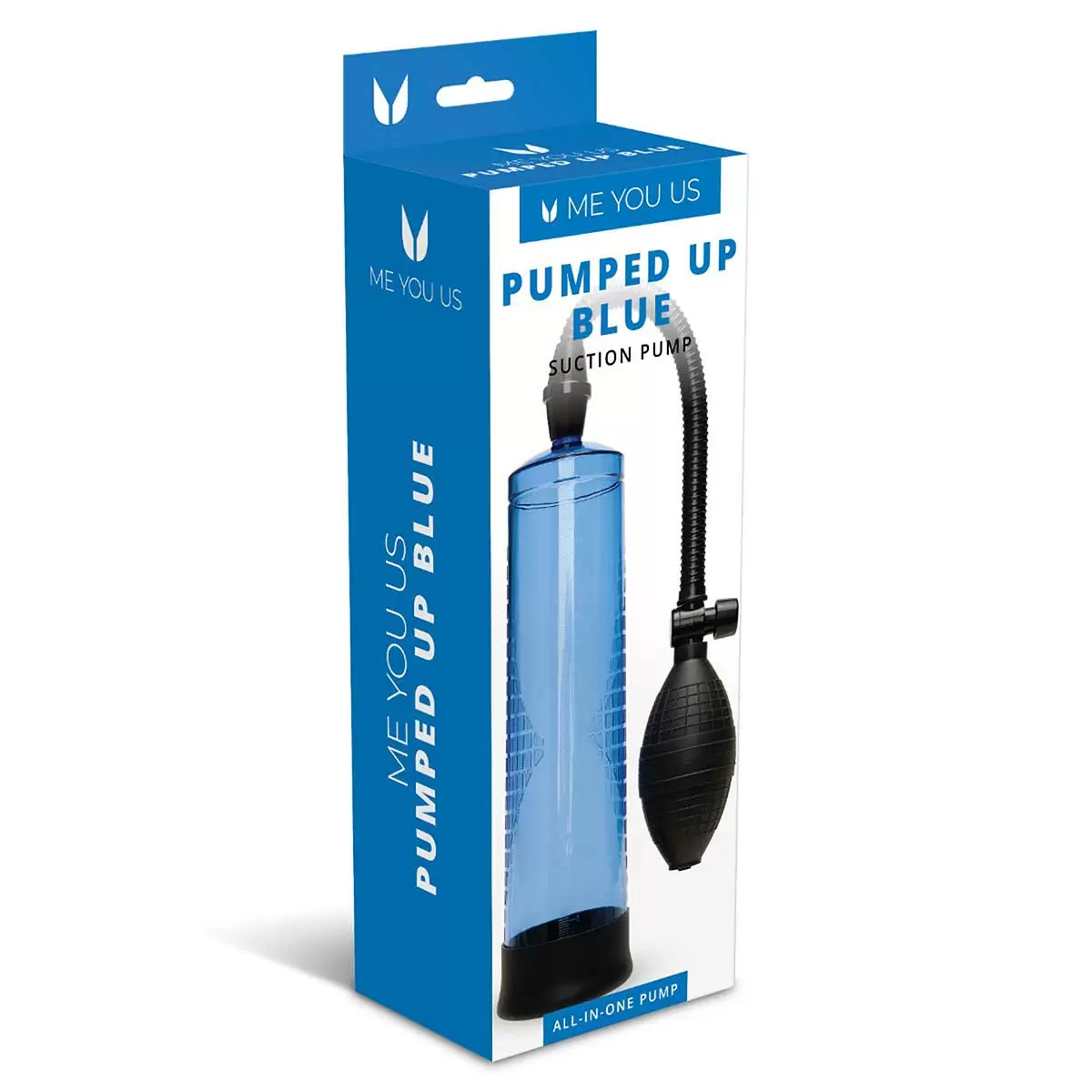 Pumped Up Suction Penis Pump Clear Black Blue Pumped Up Suction Penis Pump Clear Black Blue
