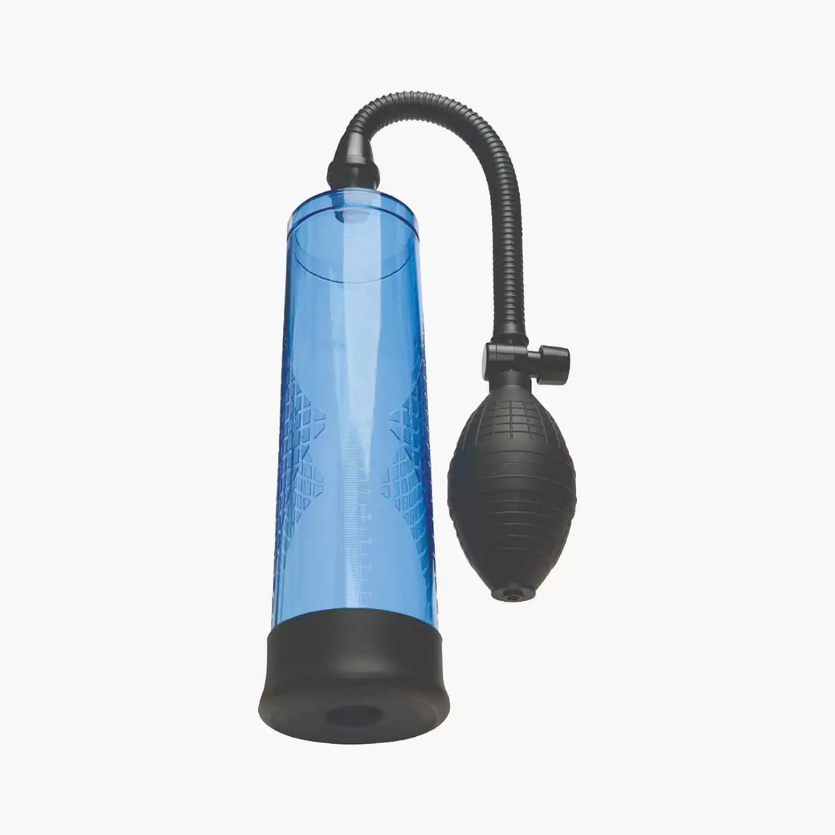 Pumped Up Suction Penis Pump Clear Black Blue Pumped Up Suction Penis Pump Clear Black Blue