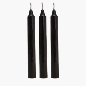 Candles 3 Pack Black Red Purple Candles 3 Pack Black Red Purple