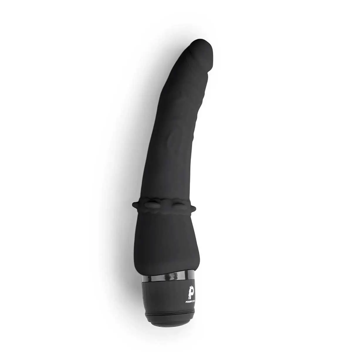 7″ Slim Anal Realistic Vibrator Black Flesh 7″ Slim Anal Realistic Vibrator Black Flesh