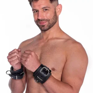 Leather Lockable Wrist Restraints Leather Lockable Wrist Restraints