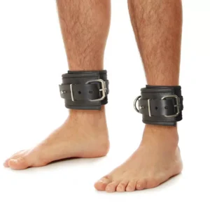 Leather Lockable Ankle Restraints Leather Lockable Ankle Restraints