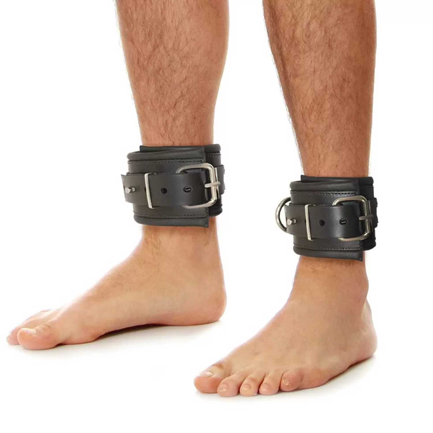 Leather Lockable Ankle Restraints Leather Lockable Ankle Restraints