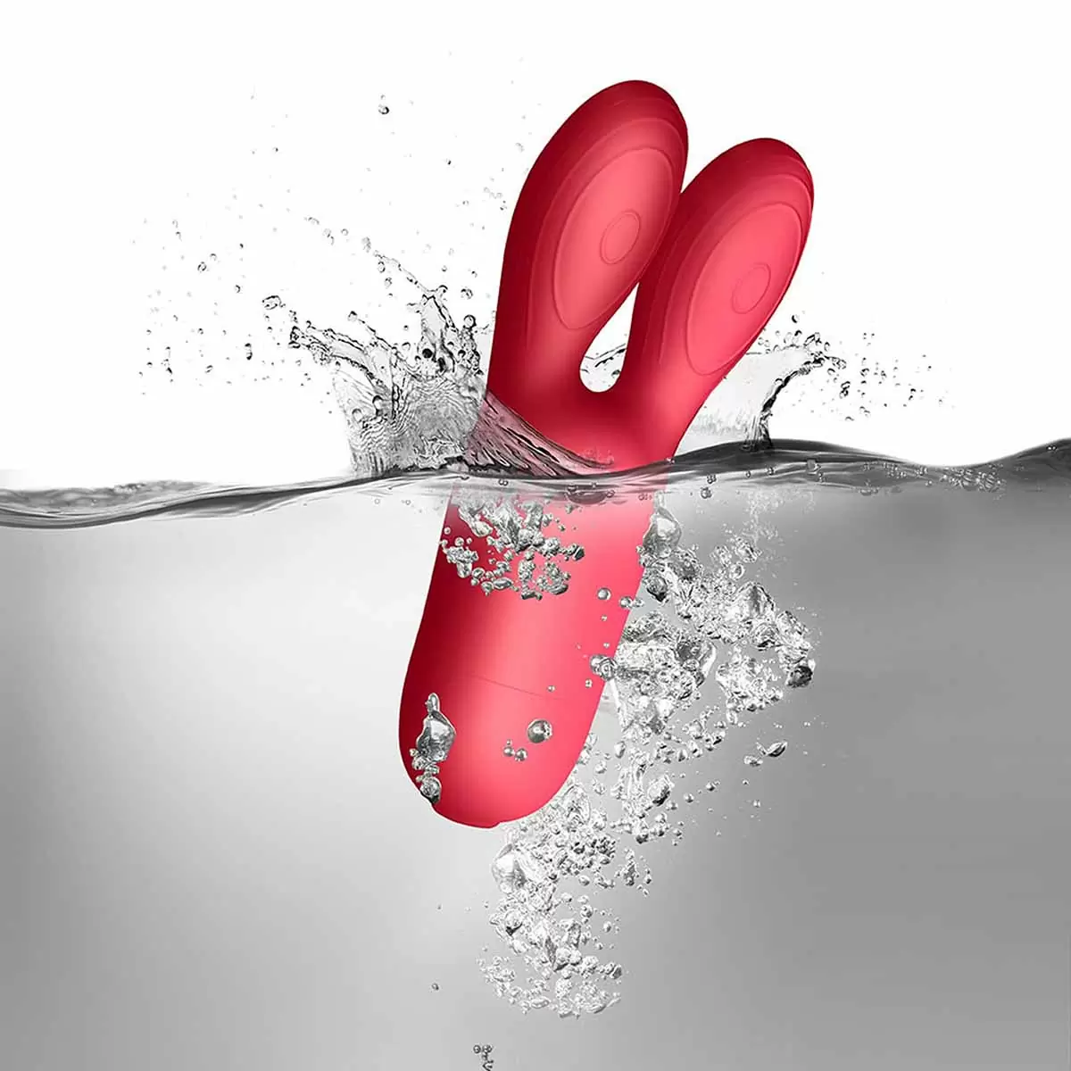 Sugar Boo Coral Kiss Rabbit Ears Vibrator Coral Sugar Boo Coral Kiss Rabbit Ears Vibrator Coral